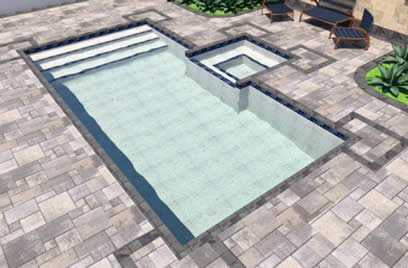 Concrete KoolPools SPA POOL