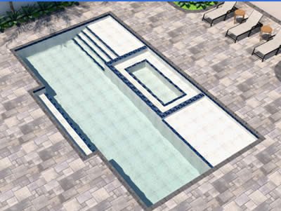 Concrete KoolPools SPA POOL